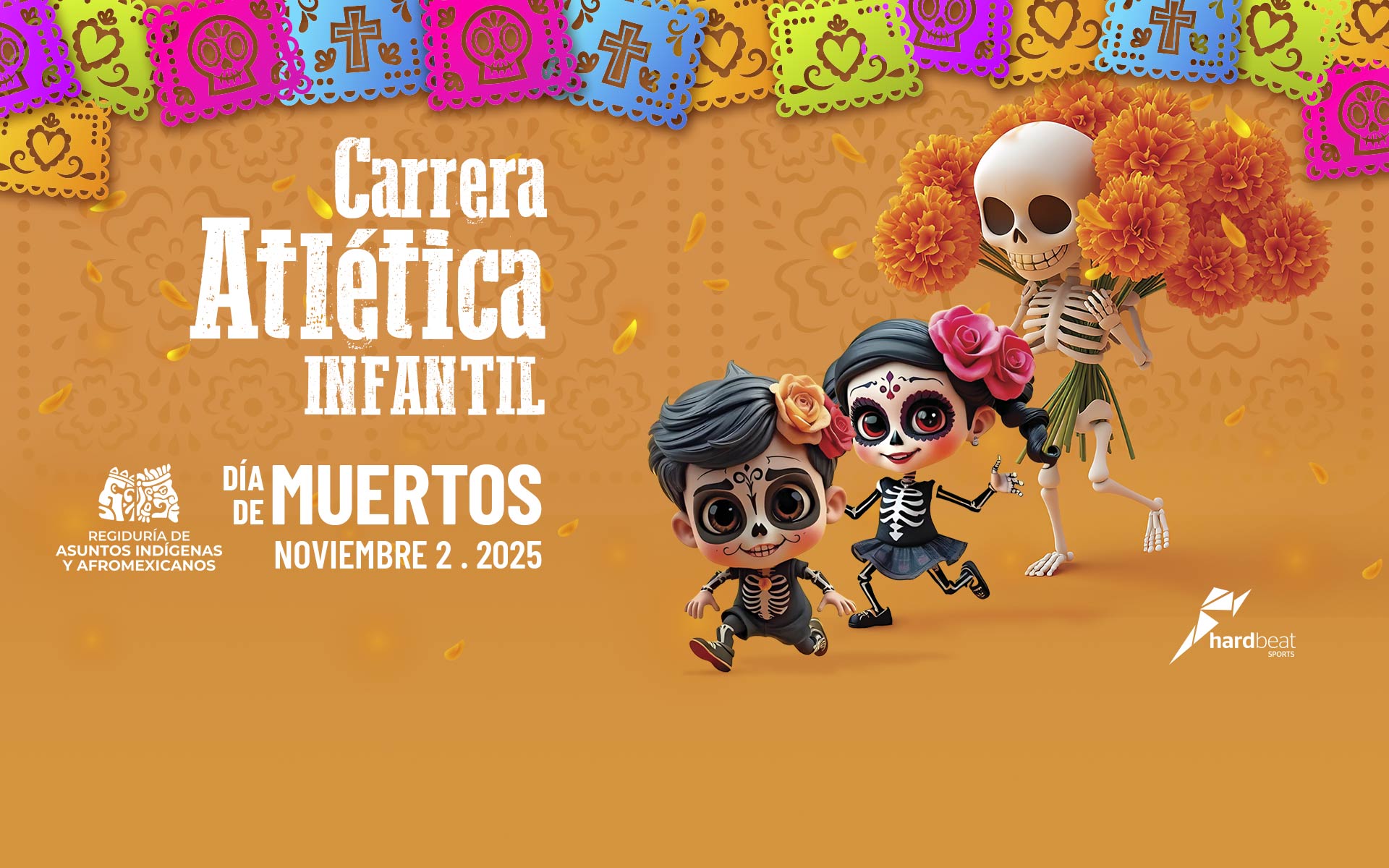 Carrera Dia de muertos Infantil 2025
