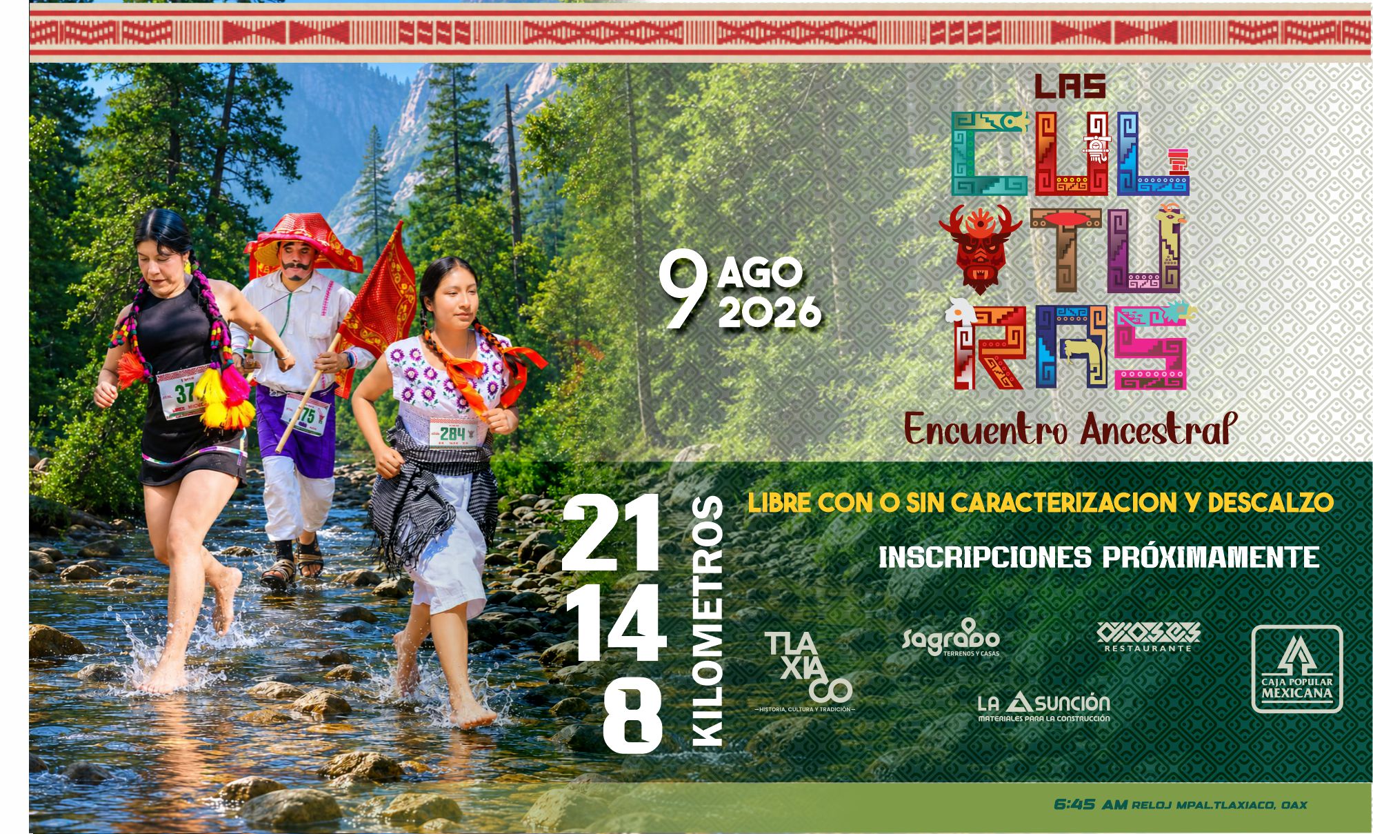 Carrera TRAIL DE LAS CULTURAS 2026