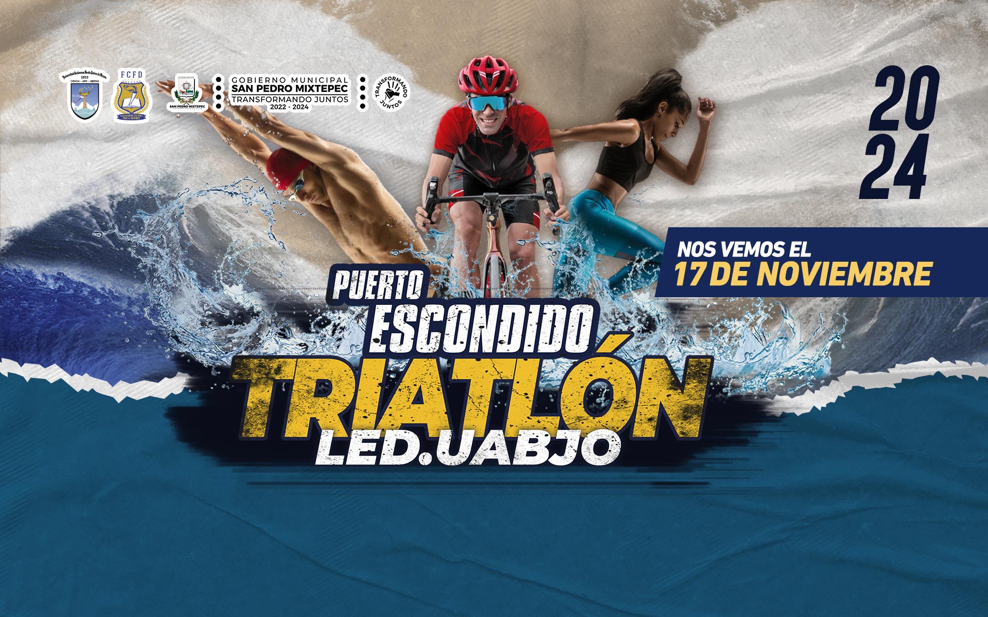 Carrera Triatlón LED UABJO 2024