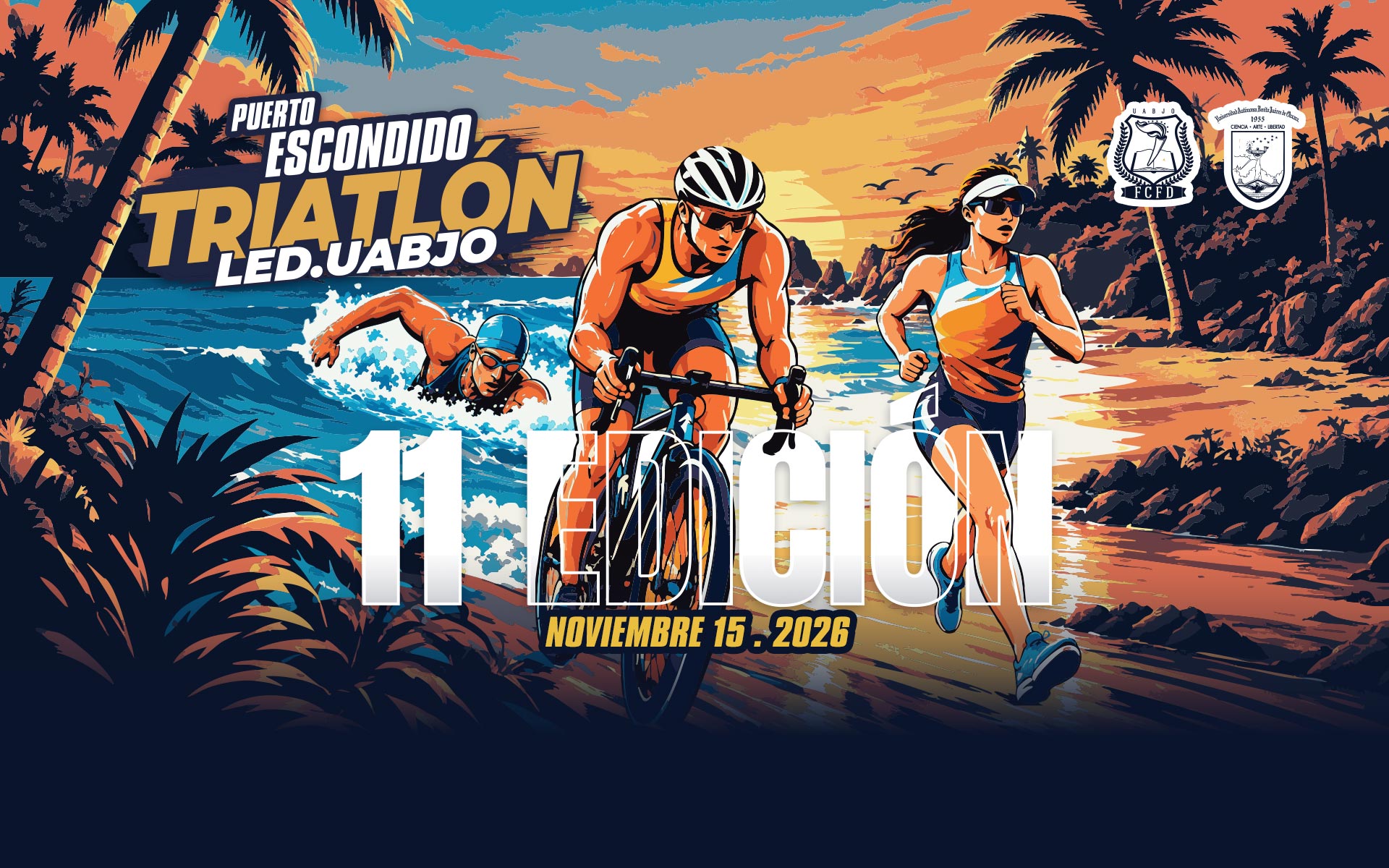 Carrera Triatlón LED UABJO 2026